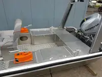 New 5.00 meter Aluminium full option workboat