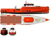 NEW BUILD - 42m Crew Supply Vessel - Kitset