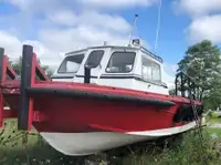 26' x 11' Aluminum Crew Boat - De-rigged