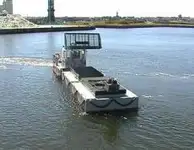 SKIP WASTE TRANSFER BARGES