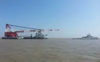 3800t Revolving Crane Barge