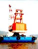 All revolving Floating Crane