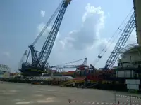 Crane Pipelaying Barge