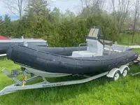 1988 22? x 10’10” Zodiac Hurricane MK7 w/Tandem Trailer